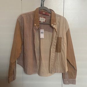 American eagle plaid button up